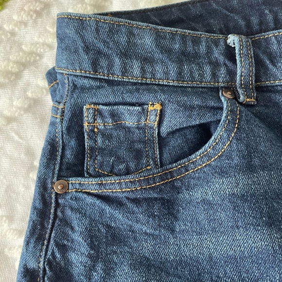 Lane Bryant Flex Magic Waistband Blue Mid Rise Boyfriend - Picture 11 of 13